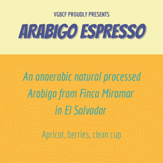 El Salvador Espresso Finca Miramar Arabigo Anaerobic Natural