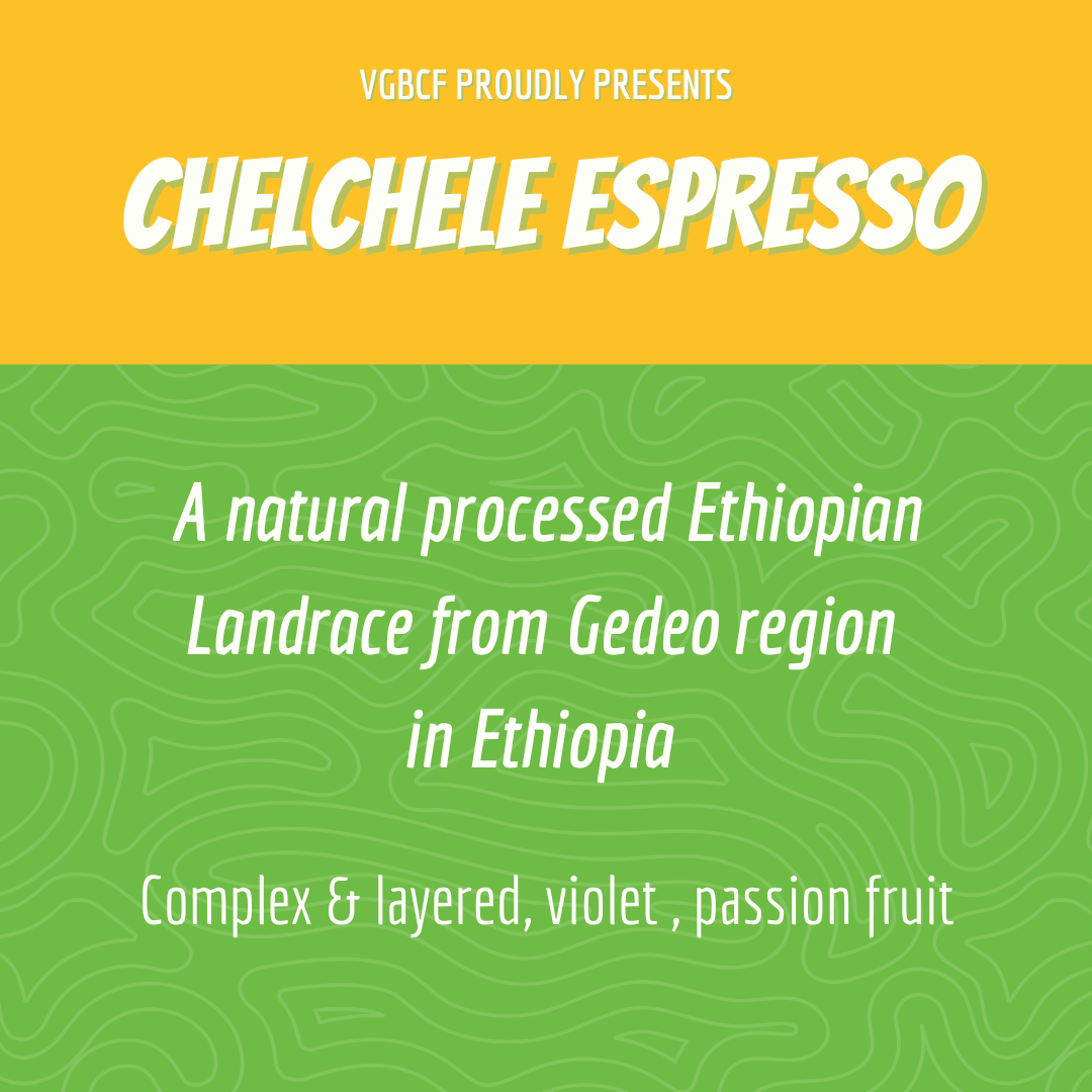 Ethiopie Espresso Chelchele Natural