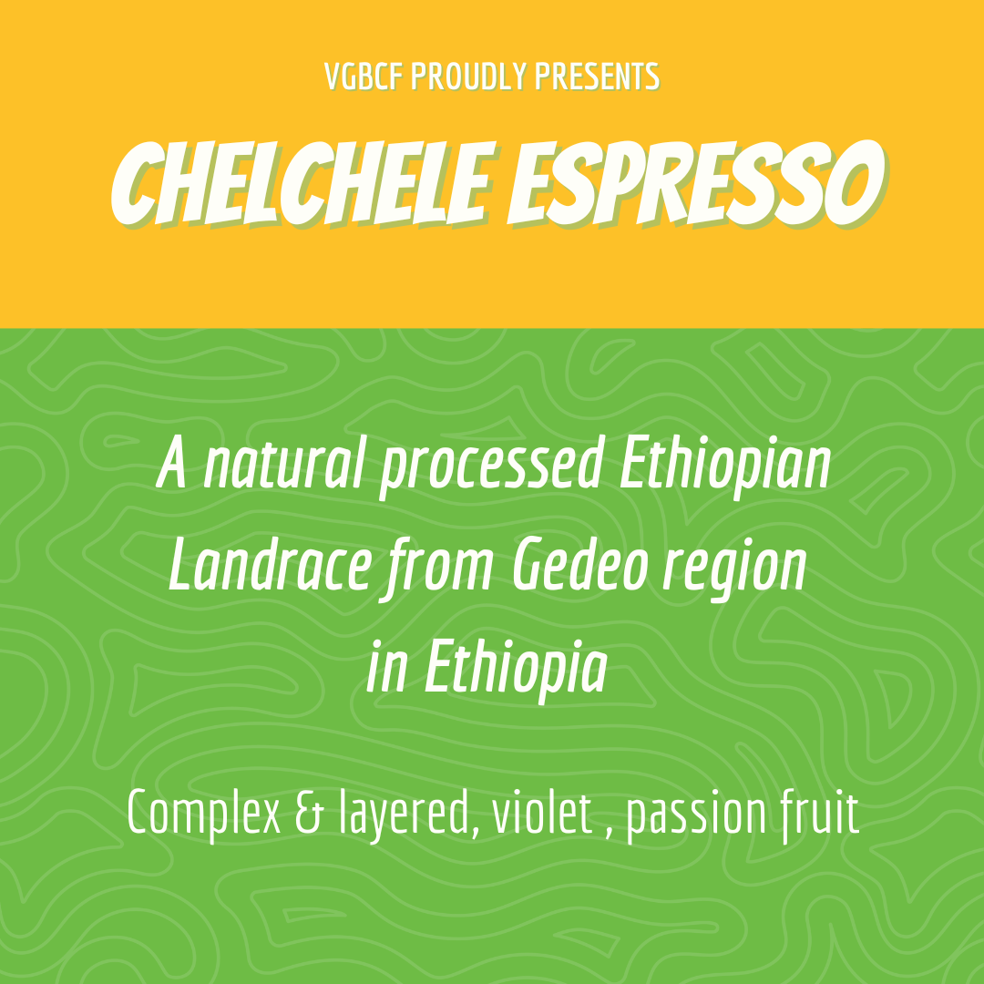 Ethiopie Espresso Chelchele Natural